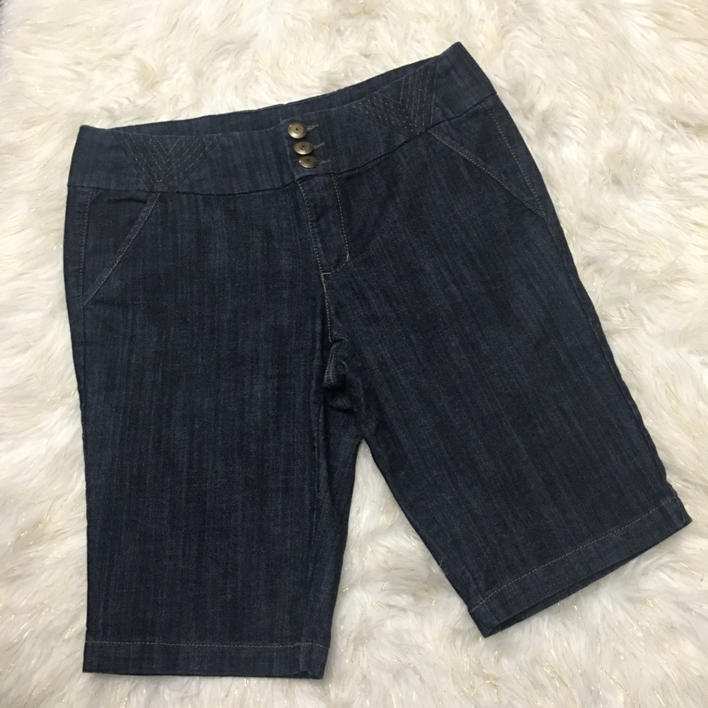 Roz & Ali Jean bermuda shorts size 12
